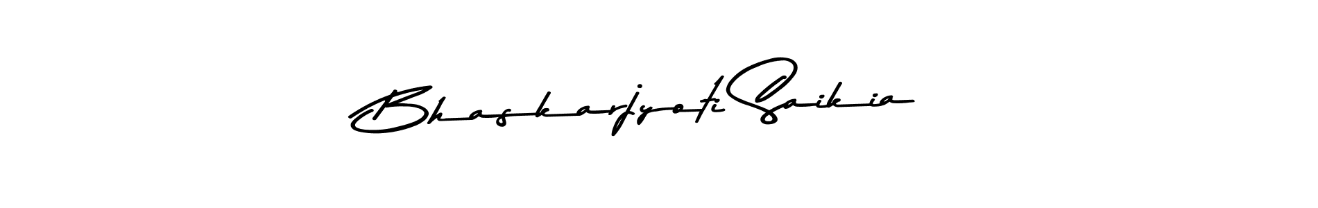 Design your own signature with our free online signature maker. With this signature software, you can create a handwritten (Asem Kandis PERSONAL USE) signature for name Bhaskarjyoti Saikia. Bhaskarjyoti Saikia signature style 9 images and pictures png