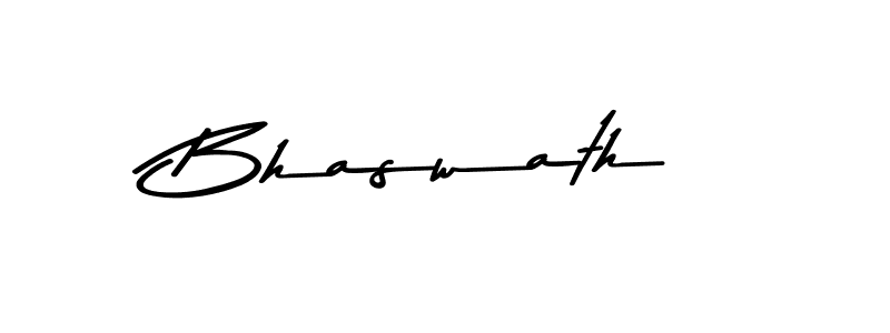 Make a beautiful signature design for name Bhaswath. With this signature (Asem Kandis PERSONAL USE) style, you can create a handwritten signature for free. Bhaswath signature style 9 images and pictures png