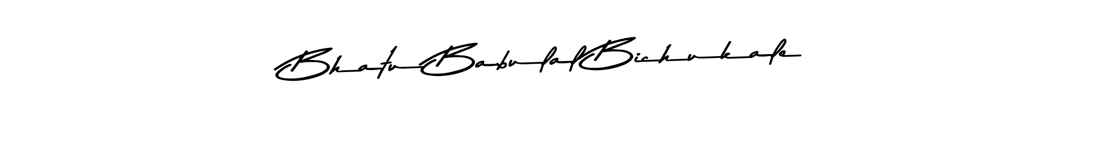 How to make Bhatu Babulal Bichukale name signature. Use Asem Kandis PERSONAL USE style for creating short signs online. This is the latest handwritten sign. Bhatu Babulal Bichukale signature style 9 images and pictures png
