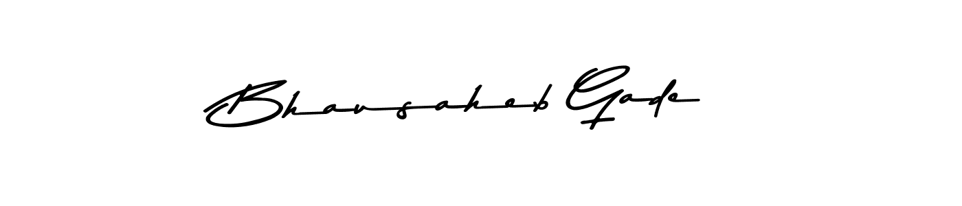 It looks lik you need a new signature style for name Bhausaheb Gade. Design unique handwritten (Asem Kandis PERSONAL USE) signature with our free signature maker in just a few clicks. Bhausaheb Gade signature style 9 images and pictures png