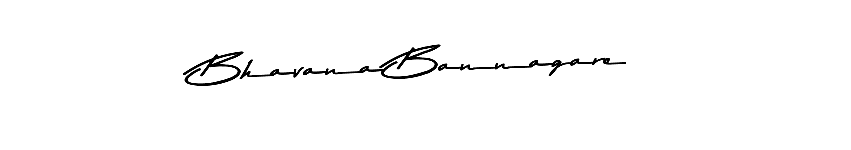 Design your own signature with our free online signature maker. With this signature software, you can create a handwritten (Asem Kandis PERSONAL USE) signature for name Bhavana Bannagare. Bhavana Bannagare signature style 9 images and pictures png