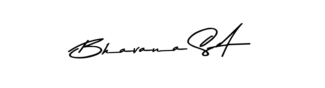 How to Draw Bhavana S A signature style? Asem Kandis PERSONAL USE is a latest design signature styles for name Bhavana S A. Bhavana S A signature style 9 images and pictures png