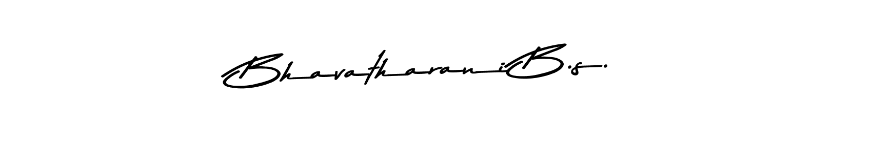 Use a signature maker to create a handwritten signature online. With this signature software, you can design (Asem Kandis PERSONAL USE) your own signature for name Bhavatharani B.s.. Bhavatharani B.s. signature style 9 images and pictures png