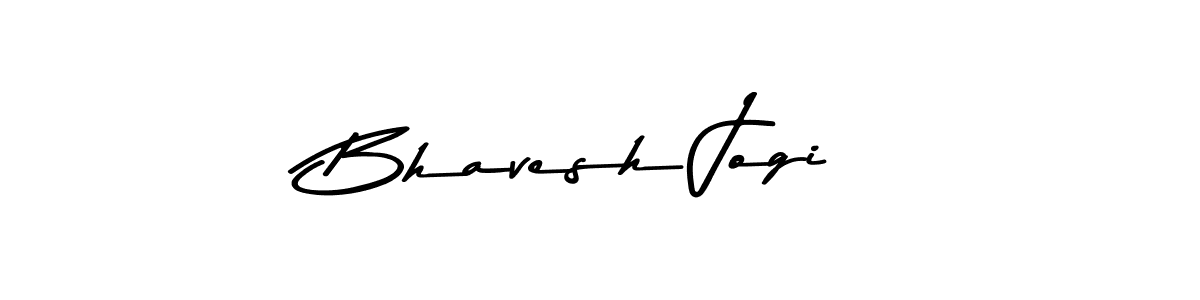 Create a beautiful signature design for name Bhavesh Jogi. With this signature (Asem Kandis PERSONAL USE) fonts, you can make a handwritten signature for free. Bhavesh Jogi signature style 9 images and pictures png