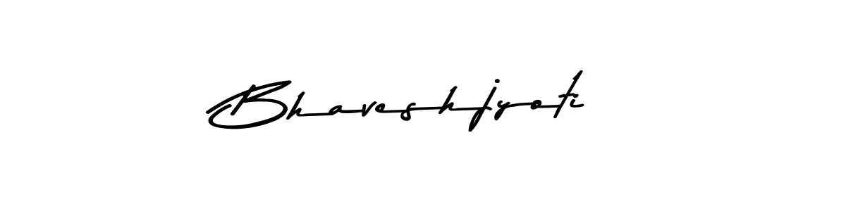 Make a beautiful signature design for name Bhaveshjyoti. With this signature (Asem Kandis PERSONAL USE) style, you can create a handwritten signature for free. Bhaveshjyoti signature style 9 images and pictures png