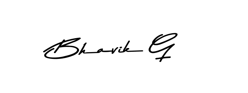 if you are searching for the best signature style for your name Bhavik G. so please give up your signature search. here we have designed multiple signature styles  using Asem Kandis PERSONAL USE. Bhavik G signature style 9 images and pictures png