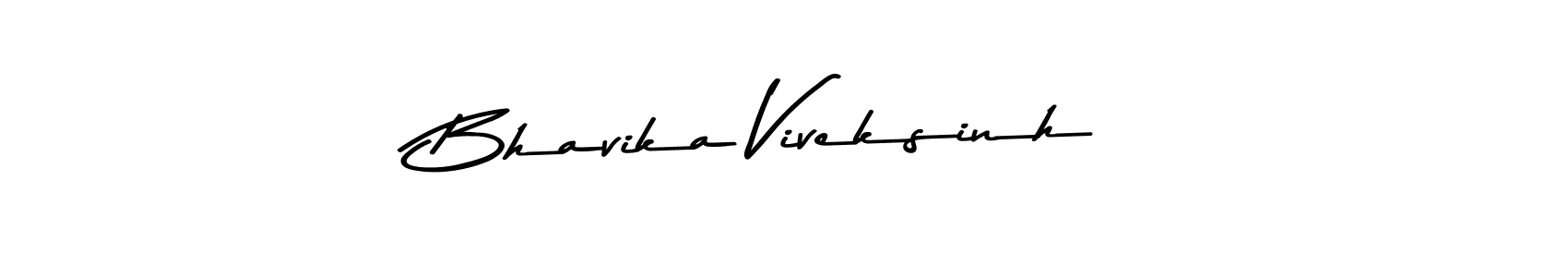 This is the best signature style for the Bhavika Viveksinh name. Also you like these signature font (Asem Kandis PERSONAL USE). Mix name signature. Bhavika Viveksinh signature style 9 images and pictures png