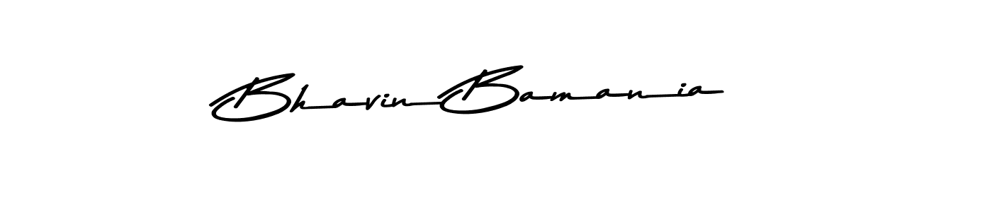 It looks lik you need a new signature style for name Bhavin Bamania. Design unique handwritten (Asem Kandis PERSONAL USE) signature with our free signature maker in just a few clicks. Bhavin Bamania signature style 9 images and pictures png