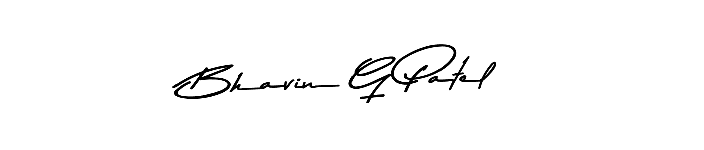 The best way (Asem Kandis PERSONAL USE) to make a short signature is to pick only two or three words in your name. The name Bhavin G Patel include a total of six letters. For converting this name. Bhavin G Patel signature style 9 images and pictures png