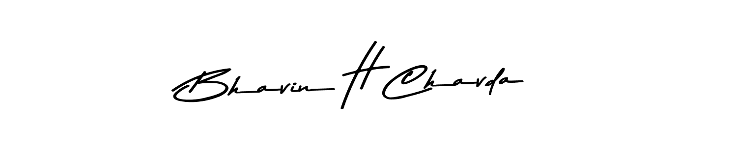 Similarly Asem Kandis PERSONAL USE is the best handwritten signature design. Signature creator online .You can use it as an online autograph creator for name Bhavin H Chavda. Bhavin H Chavda signature style 9 images and pictures png