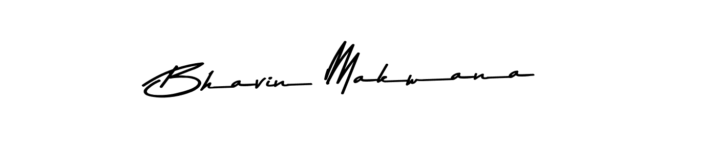 Also we have Bhavin Makwana name is the best signature style. Create professional handwritten signature collection using Asem Kandis PERSONAL USE autograph style. Bhavin Makwana signature style 9 images and pictures png
