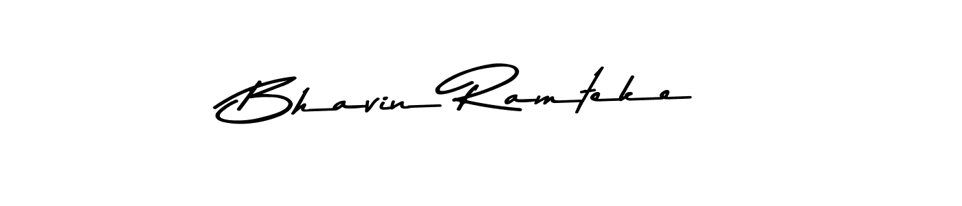 This is the best signature style for the Bhavin Ramteke name. Also you like these signature font (Asem Kandis PERSONAL USE). Mix name signature. Bhavin Ramteke signature style 9 images and pictures png