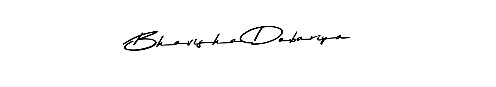 Bhavisha Dobariya stylish signature style. Best Handwritten Sign (Asem Kandis PERSONAL USE) for my name. Handwritten Signature Collection Ideas for my name Bhavisha Dobariya. Bhavisha Dobariya signature style 9 images and pictures png