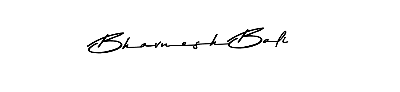 Use a signature maker to create a handwritten signature online. With this signature software, you can design (Asem Kandis PERSONAL USE) your own signature for name Bhavnesh Bali. Bhavnesh Bali signature style 9 images and pictures png