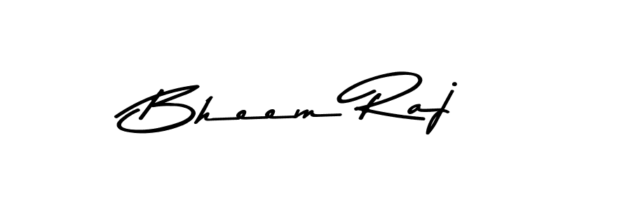 How to make Bheem Raj name signature. Use Asem Kandis PERSONAL USE style for creating short signs online. This is the latest handwritten sign. Bheem Raj signature style 9 images and pictures png