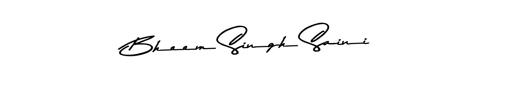 Similarly Asem Kandis PERSONAL USE is the best handwritten signature design. Signature creator online .You can use it as an online autograph creator for name Bheem Singh Saini. Bheem Singh Saini signature style 9 images and pictures png