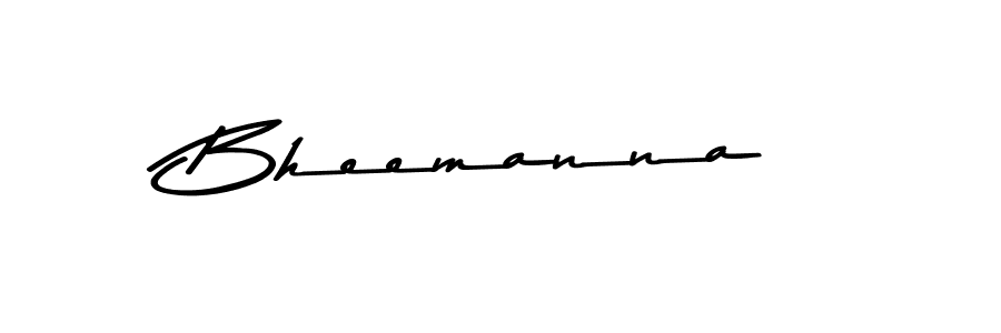 Bheemanna stylish signature style. Best Handwritten Sign (Asem Kandis PERSONAL USE) for my name. Handwritten Signature Collection Ideas for my name Bheemanna. Bheemanna signature style 9 images and pictures png