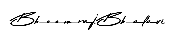 Express your personality with a custom Bheemraj Bhalavi signature crafted with Asem Kandis PERSONAL USE typography. Free transparent PNG download available. Bheemraj Bhalavi signature style 9 images and pictures png
