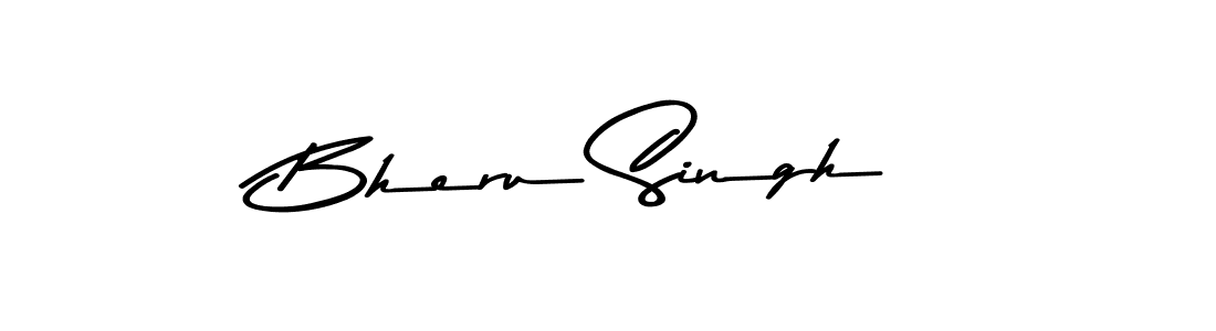 How to make Bheru Singh signature? Asem Kandis PERSONAL USE is a professional autograph style. Create handwritten signature for Bheru Singh name. Bheru Singh signature style 9 images and pictures png