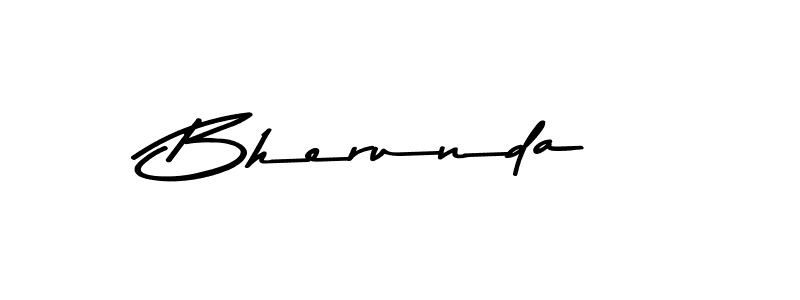 It looks lik you need a new signature style for name Bherunda. Design unique handwritten (Asem Kandis PERSONAL USE) signature with our free signature maker in just a few clicks. Bherunda signature style 9 images and pictures png