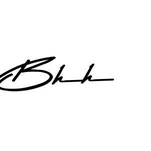 How to Draw Bhh signature style? Asem Kandis PERSONAL USE is a latest design signature styles for name Bhh. Bhh signature style 9 images and pictures png