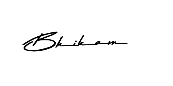 Asem Kandis PERSONAL USE is a professional signature style that is perfect for those who want to add a touch of class to their signature. It is also a great choice for those who want to make their signature more unique. Get Bhikam name to fancy signature for free. Bhikam signature style 9 images and pictures png