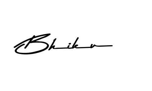 Similarly Asem Kandis PERSONAL USE is the best handwritten signature design. Signature creator online .You can use it as an online autograph creator for name Bhiku. Bhiku signature style 9 images and pictures png