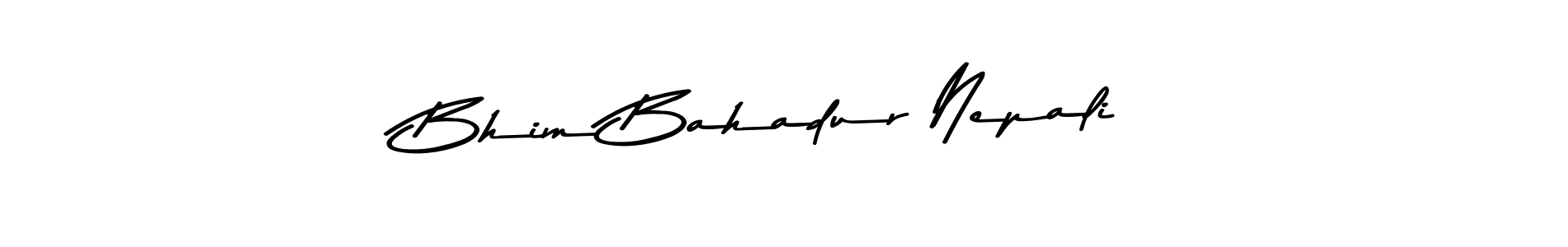 You should practise on your own different ways (Asem Kandis PERSONAL USE) to write your name (Bhim Bahadur Nepali) in signature. don't let someone else do it for you. Bhim Bahadur Nepali signature style 9 images and pictures png