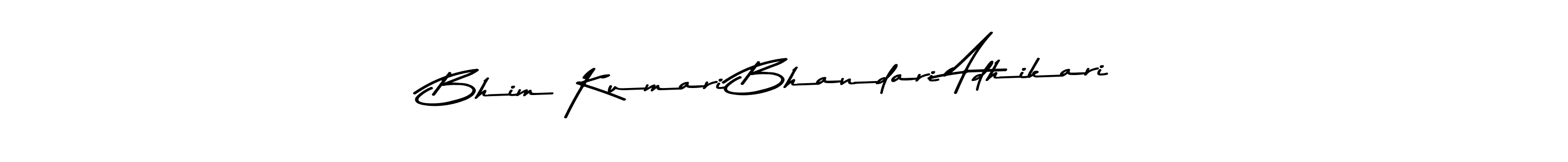 See photos of Bhim Kumari Bhandari Adhikari official signature by Spectra . Check more albums & portfolios. Read reviews & check more about Asem Kandis PERSONAL USE font. Bhim Kumari Bhandari Adhikari signature style 9 images and pictures png