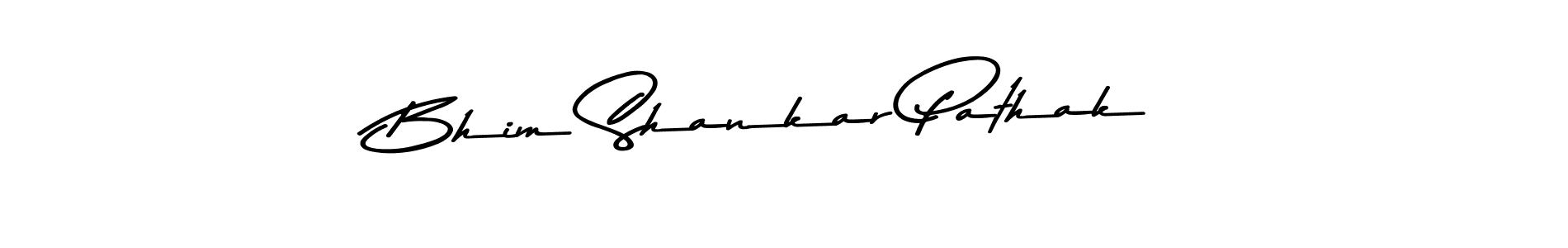 Bhim Shankar Pathak stylish signature style. Best Handwritten Sign (Asem Kandis PERSONAL USE) for my name. Handwritten Signature Collection Ideas for my name Bhim Shankar Pathak. Bhim Shankar Pathak signature style 9 images and pictures png
