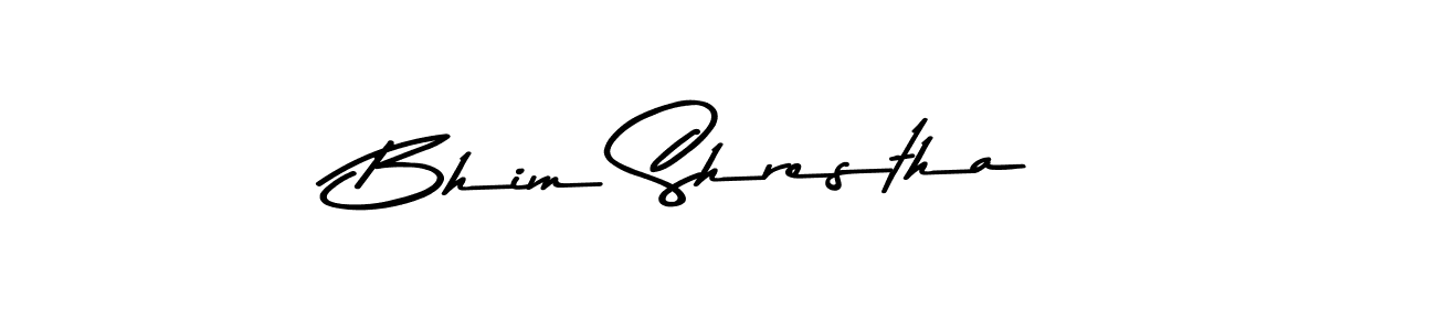 Bhim Shrestha stylish signature style. Best Handwritten Sign (Asem Kandis PERSONAL USE) for my name. Handwritten Signature Collection Ideas for my name Bhim Shrestha. Bhim Shrestha signature style 9 images and pictures png