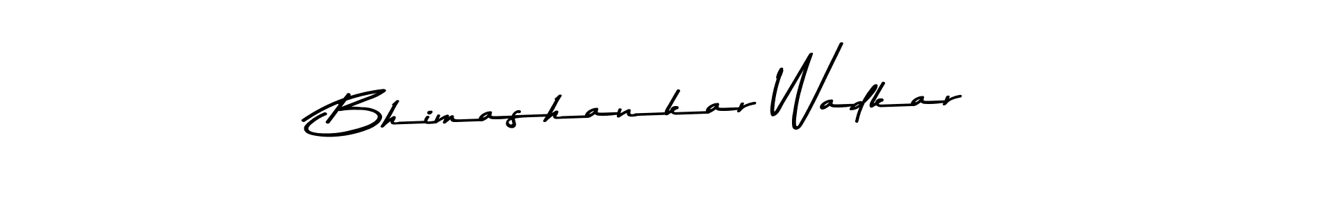 Here are the top 10 professional signature styles for the name Bhimashankar Wadkar. These are the best autograph styles you can use for your name. Bhimashankar Wadkar signature style 9 images and pictures png