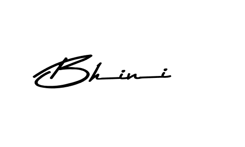 Design your own signature with our free online signature maker. With this signature software, you can create a handwritten (Asem Kandis PERSONAL USE) signature for name Bhini. Bhini signature style 9 images and pictures png