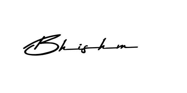 Also we have Bhishm name is the best signature style. Create professional handwritten signature collection using Asem Kandis PERSONAL USE autograph style. Bhishm signature style 9 images and pictures png