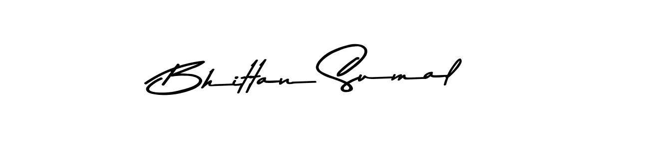 How to make Bhittan Sumal signature? Asem Kandis PERSONAL USE is a professional autograph style. Create handwritten signature for Bhittan Sumal name. Bhittan Sumal signature style 9 images and pictures png