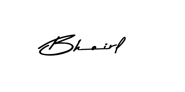 Create a beautiful signature design for name Bhoirl. With this signature (Asem Kandis PERSONAL USE) fonts, you can make a handwritten signature for free. Bhoirl signature style 9 images and pictures png