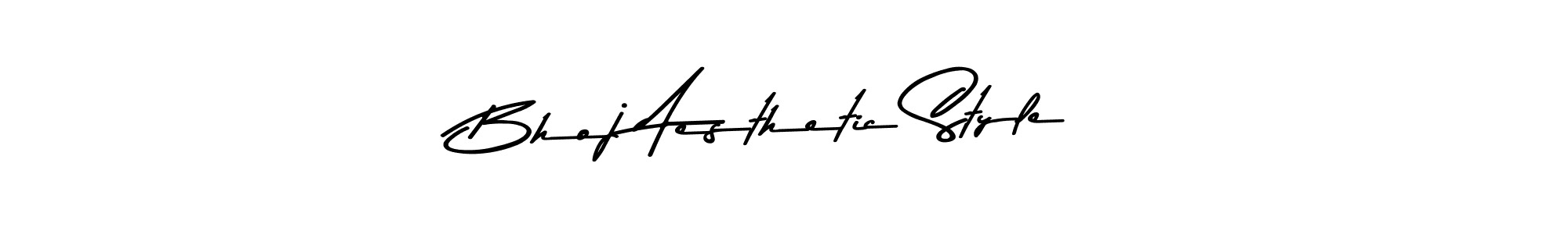 You should practise on your own different ways (Asem Kandis PERSONAL USE) to write your name (Bhoj Aesthetic Style) in signature. don't let someone else do it for you. Bhoj Aesthetic Style signature style 9 images and pictures png