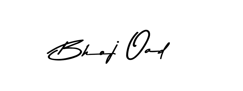 if you are searching for the best signature style for your name Bhoj Oad. so please give up your signature search. here we have designed multiple signature styles  using Asem Kandis PERSONAL USE. Bhoj Oad signature style 9 images and pictures png