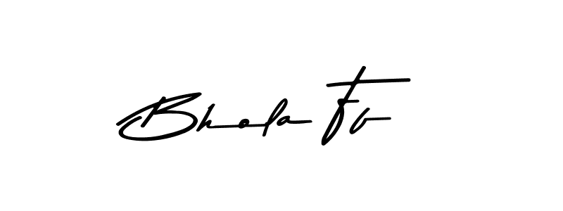 You should practise on your own different ways (Asem Kandis PERSONAL USE) to write your name (Bhola Ff) in signature. don't let someone else do it for you. Bhola Ff signature style 9 images and pictures png