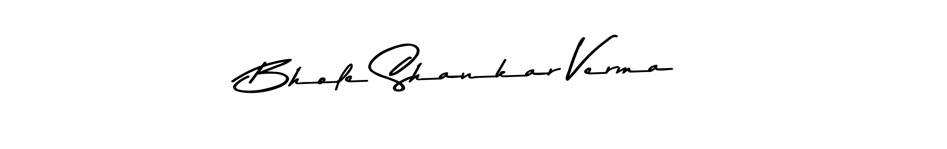 Asem Kandis PERSONAL USE is a professional signature style that is perfect for those who want to add a touch of class to their signature. It is also a great choice for those who want to make their signature more unique. Get Bhole Shankar Verma name to fancy signature for free. Bhole Shankar Verma signature style 9 images and pictures png