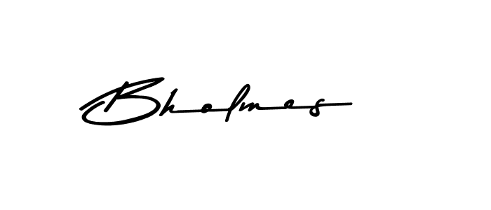 Make a beautiful signature design for name Bholmes. Use this online signature maker to create a handwritten signature for free. Bholmes signature style 9 images and pictures png