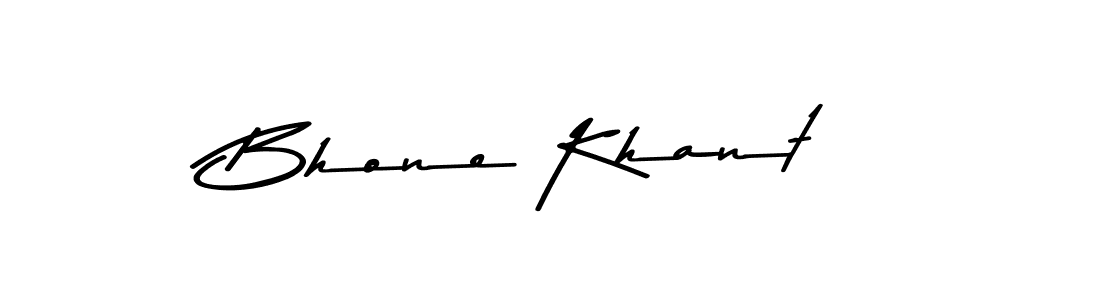 How to make Bhone Khant signature? Asem Kandis PERSONAL USE is a professional autograph style. Create handwritten signature for Bhone Khant name. Bhone Khant signature style 9 images and pictures png