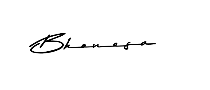 How to make Bhonesa signature? Asem Kandis PERSONAL USE is a professional autograph style. Create handwritten signature for Bhonesa name. Bhonesa signature style 9 images and pictures png
