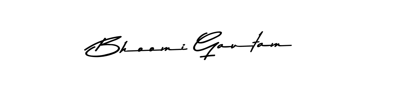 Similarly Asem Kandis PERSONAL USE is the best handwritten signature design. Signature creator online .You can use it as an online autograph creator for name Bhoomi Gautam. Bhoomi Gautam signature style 9 images and pictures png