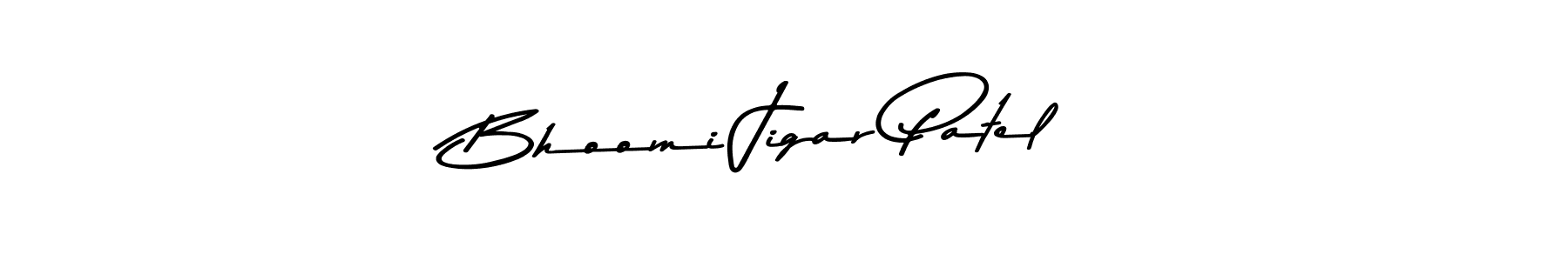 The best way (Asem Kandis PERSONAL USE) to make a short signature is to pick only two or three words in your name. The name Bhoomi Jigar Patel include a total of six letters. For converting this name. Bhoomi Jigar Patel signature style 9 images and pictures png