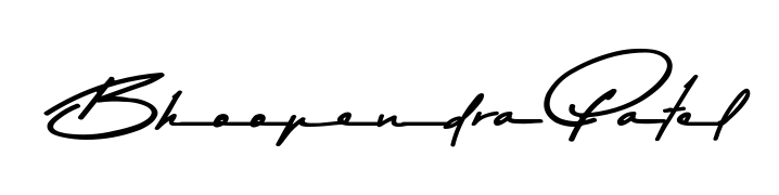 Design your own signature with our free online signature maker. With this signature software, you can create a handwritten (Asem Kandis PERSONAL USE) signature for name Bhoopendra Patel. Bhoopendra Patel signature style 9 images and pictures png