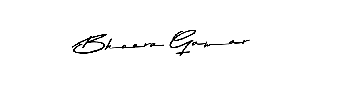 Use a signature maker to create a handwritten signature online. With this signature software, you can design (Asem Kandis PERSONAL USE) your own signature for name Bhoora Gawar. Bhoora Gawar signature style 9 images and pictures png