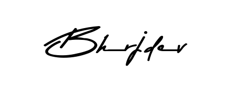 How to make Bhrjdev signature? Asem Kandis PERSONAL USE is a professional autograph style. Create handwritten signature for Bhrjdev name. Bhrjdev signature style 9 images and pictures png