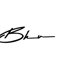 Use a signature maker to create a handwritten signature online. With this signature software, you can design (Asem Kandis PERSONAL USE) your own signature for name Bhu. Bhu signature style 9 images and pictures png