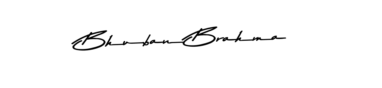Make a beautiful signature design for name Bhuban Brahma. With this signature (Asem Kandis PERSONAL USE) style, you can create a handwritten signature for free. Bhuban Brahma signature style 9 images and pictures png